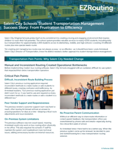 Student Transportation Management Success Story