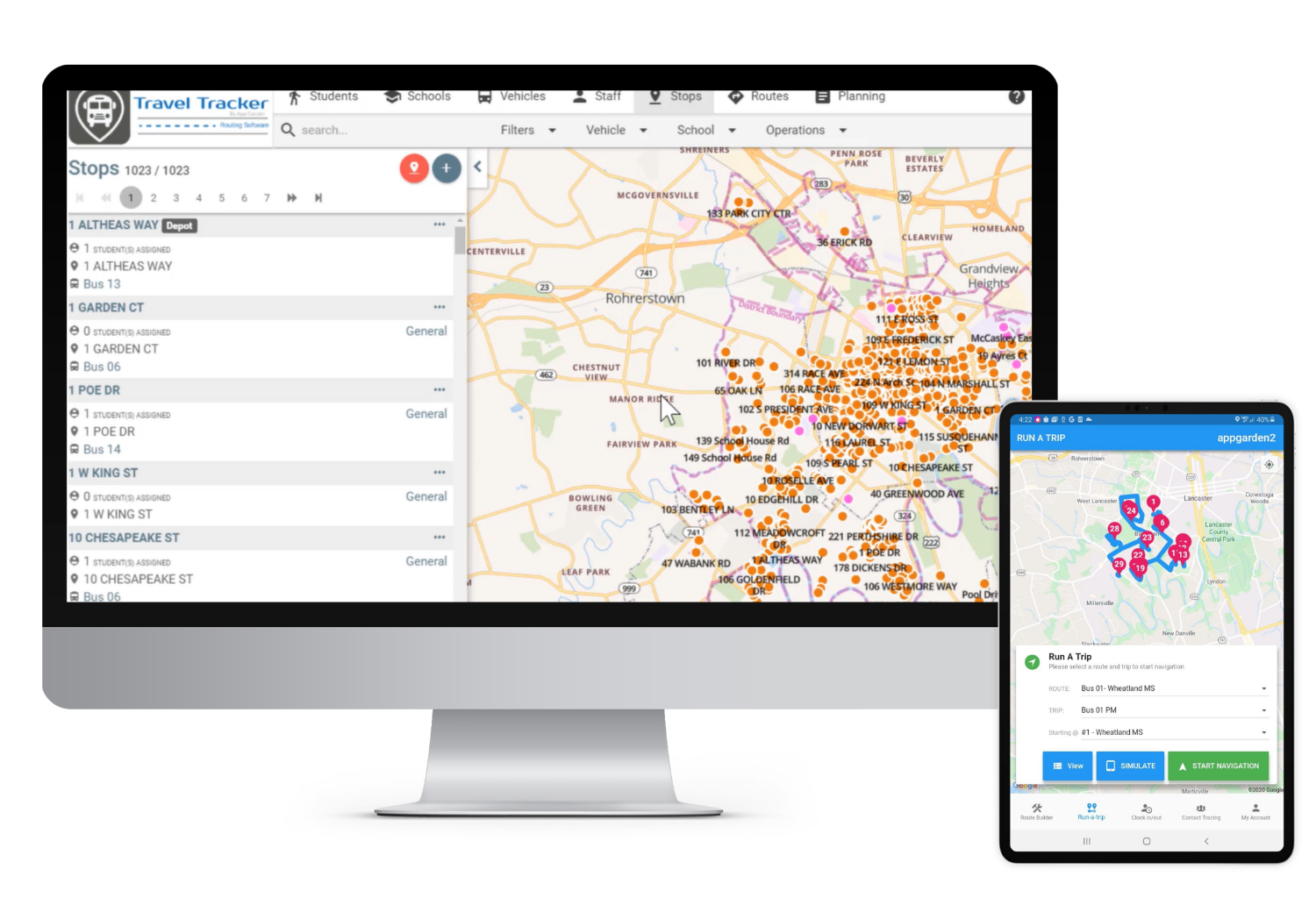 Pathwise Routing Desktop Background How Caldwell County School District Simplified School Bus Routing ...