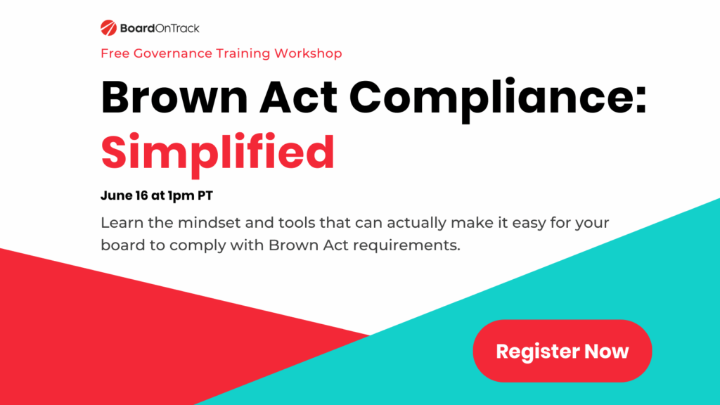 brown act charter school board training webinar