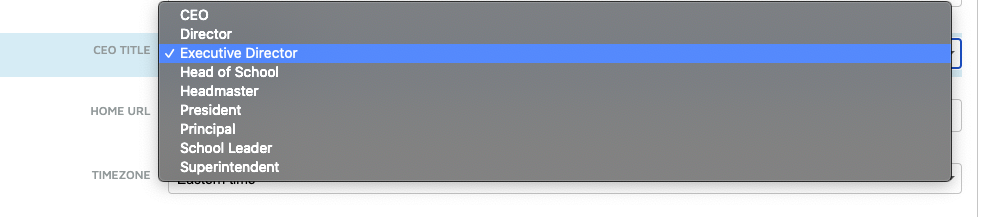 BoardOnTrack ceo evaluation customize ceo job title